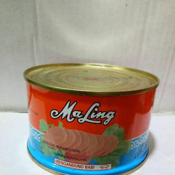 

MALING DAGING BABI / CANNED PORK LUNCHEON MEAT NON HALAL Best Seller