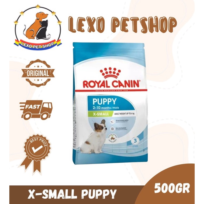 

Royal Canin X-Small Puppy 500Gr - Makanan Anjing / Dog Food