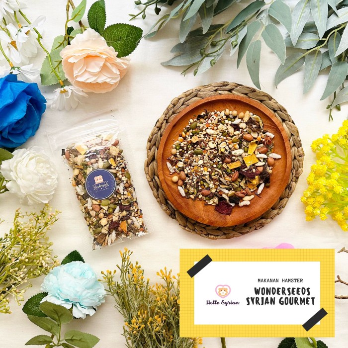 

Makanan Hamster Wonderseeds - Syrian Gourmet