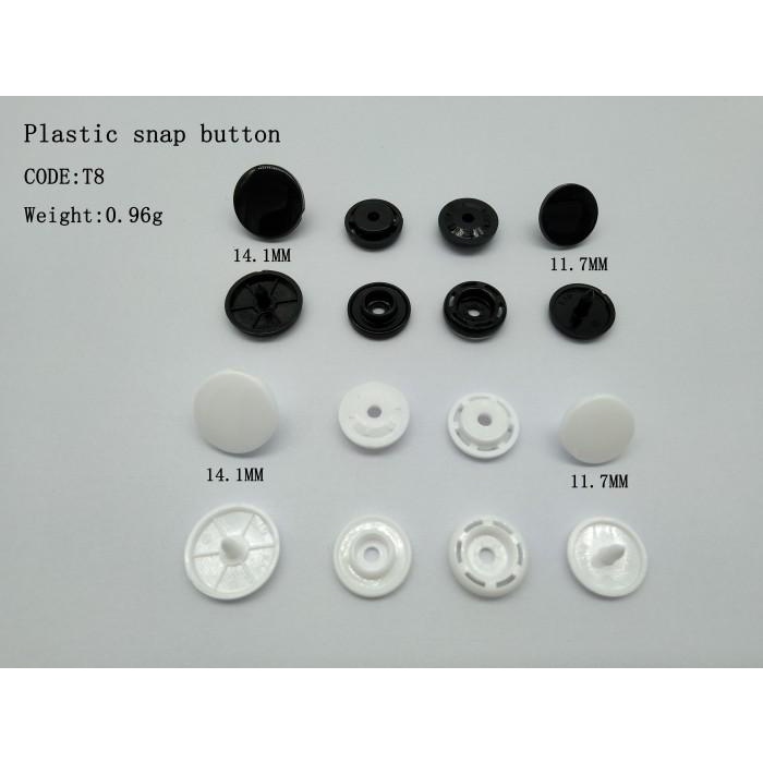 Terlaris Kancing Cetet Knop Plastic Snap Button Kam Grosir