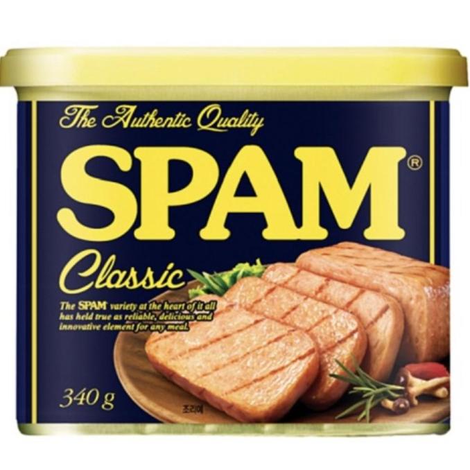 

Spam Classic 200g dan 340g dari korea