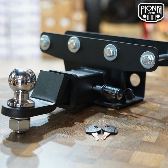 Terlaris Derek Hitch Towing Set Mobil Jeep Jl & Jk Set Dengan Kunci