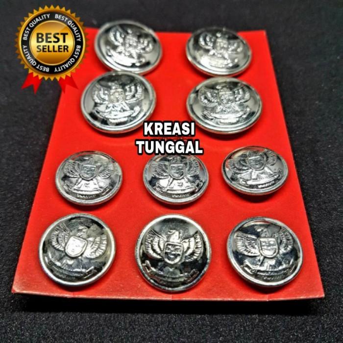 Terlaris Kancing Pdu Garuda Silver Kancing Baju Garuda