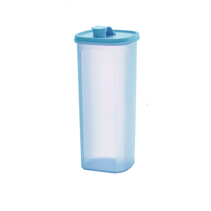 PROMO TUPPERWARE BOTOL MINUM SLIM LINE 2L BIRU ORIGINAL BEST SELLER