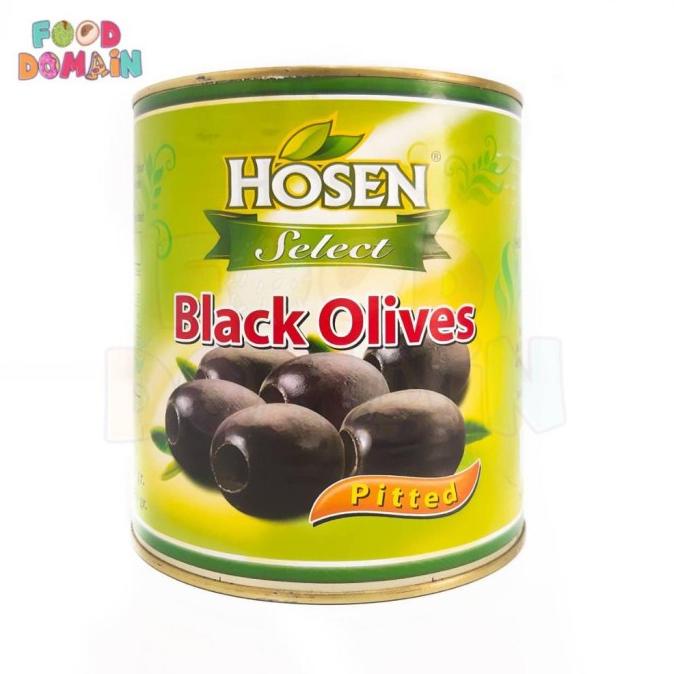 

HOSEN Black Olives Pitted - Premium Grade - 3 kg Best Seller