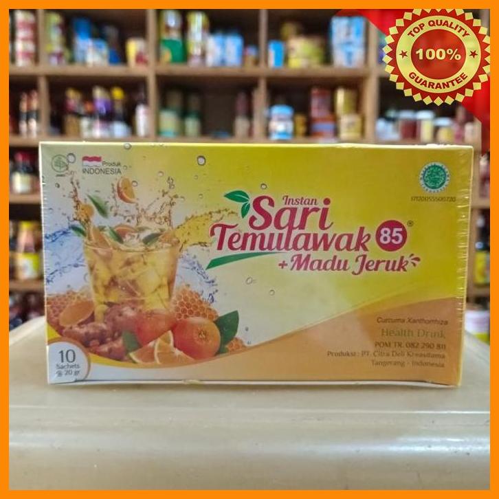 

(SUHA) INSTAN SARI TEMULAWAK 85 + MADU JERUK 200GR