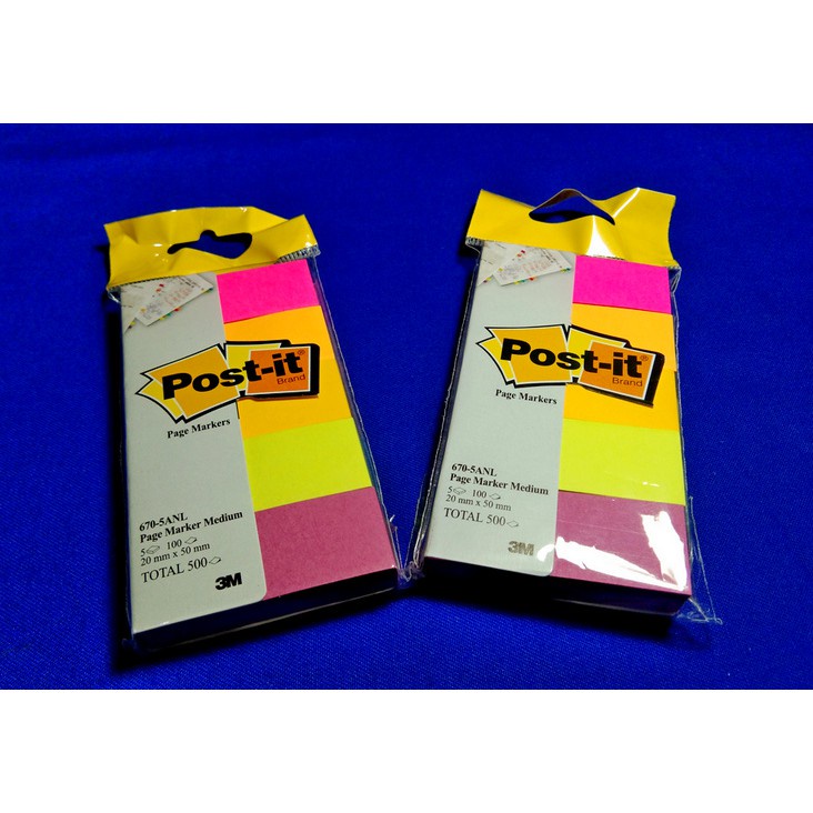 

WEIN SHOP - 3M Post-it 670-5ANL Pagemarker Assrt