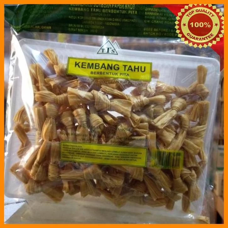 

(SUHA) TTS BRAND KEMBANG TAHU PITA/ SOYBEAN PAPER KNOT 400GR