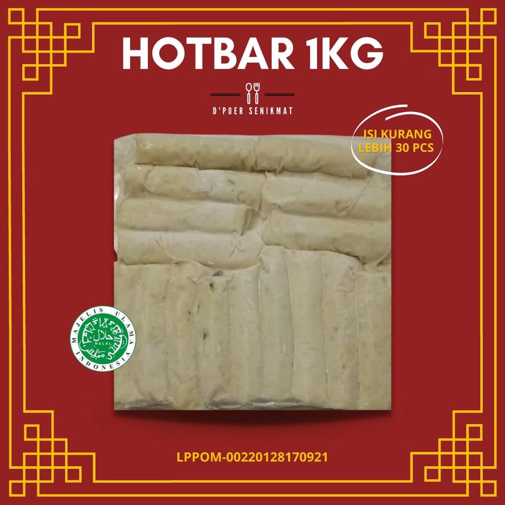 

ODENG BULAT / HOTBAR / HOTBAR 1 KG/ ODENG HALAL/ EOMUK/ FISHCAKE Best Seller