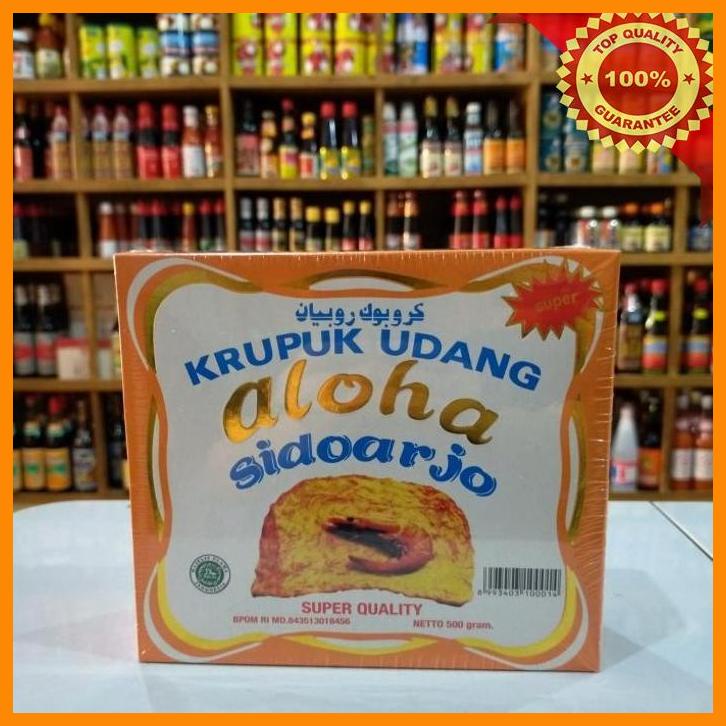 

(SUHA) ALOHA KERUPUK UDANG ORANGE SUPER QUALITY 500GR