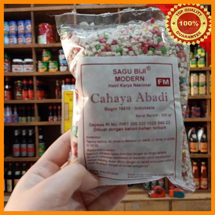 

(SUHA) SAGU BIJI MODERN/ PACAR CINA CAHAYA ABADI 300GR