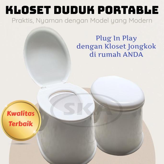 Kloset Duduk Portable / Kursi Kloset Jongkok