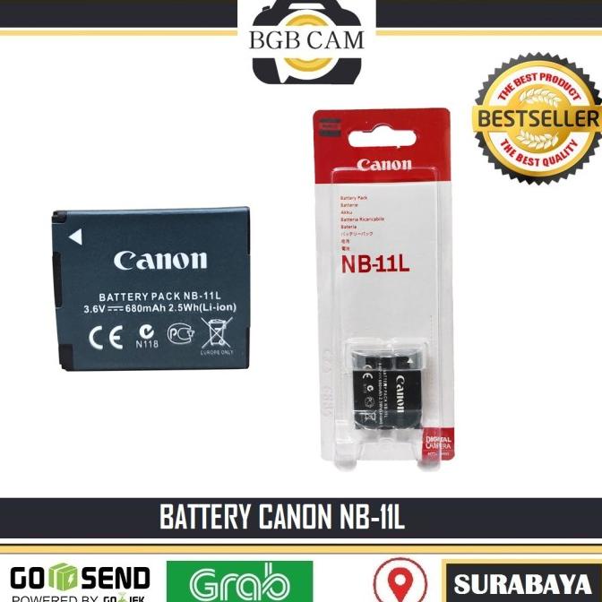 Battery Canon NB-11L / Baterei / Baterai NB11L / NB 11 L / NB11 L