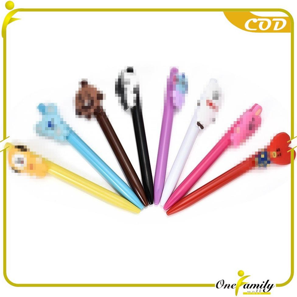 

ONE-A11 Pena Gel Pen Bangtanboy Pulpen Mekanik Karakter Alat Tulis Stationary