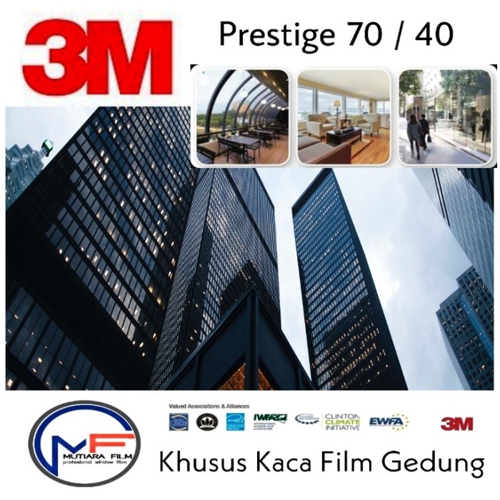 Terlaris 3M Prestige Khusus Untuk Kaca Film Gedung / Rumah / Apartemen / Hotel