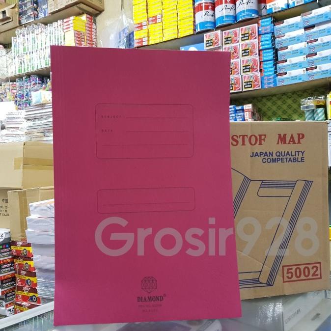 Stopmap / Map Folder Folio Diamond 500 Merah (isi 50 lembar)