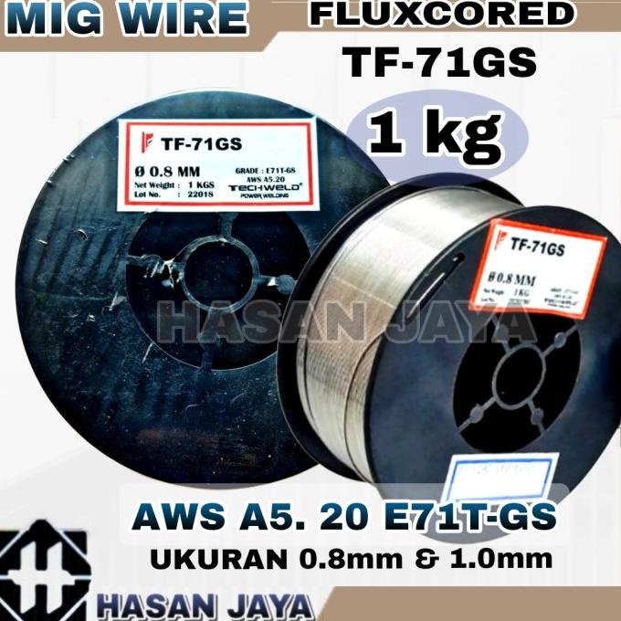 yang dicari] Kawat Las Mig fluxcore TECHWELD 0,8mm TF-71S