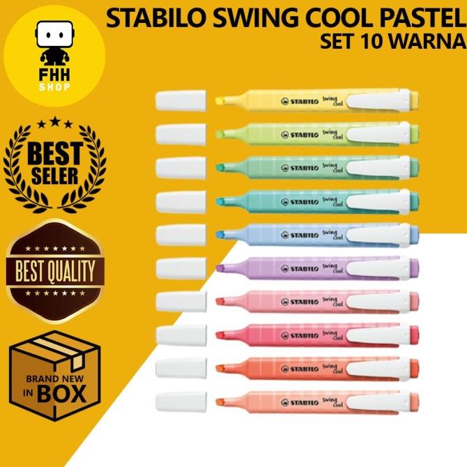 

STABILO Set 10 Warna - Swing Cool Pastel All Colors Termurah