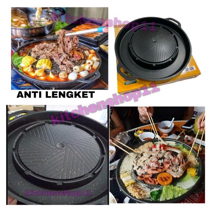 #####] panci shabu grill kompor 2 in 1 / panggangan bbq grill dan shabu shabu