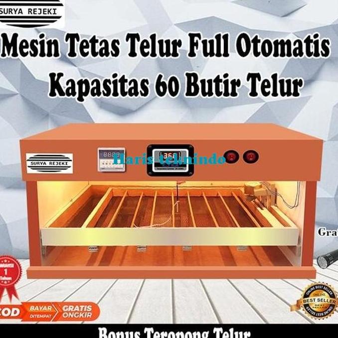 Mesin Tetas Penetas Telur Ayam Burung Bebek Otomatis