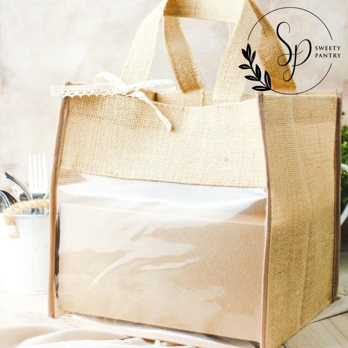 

Tas Goni Premium utk kemasan dus/box/packaging kue type mika - 5 PCS