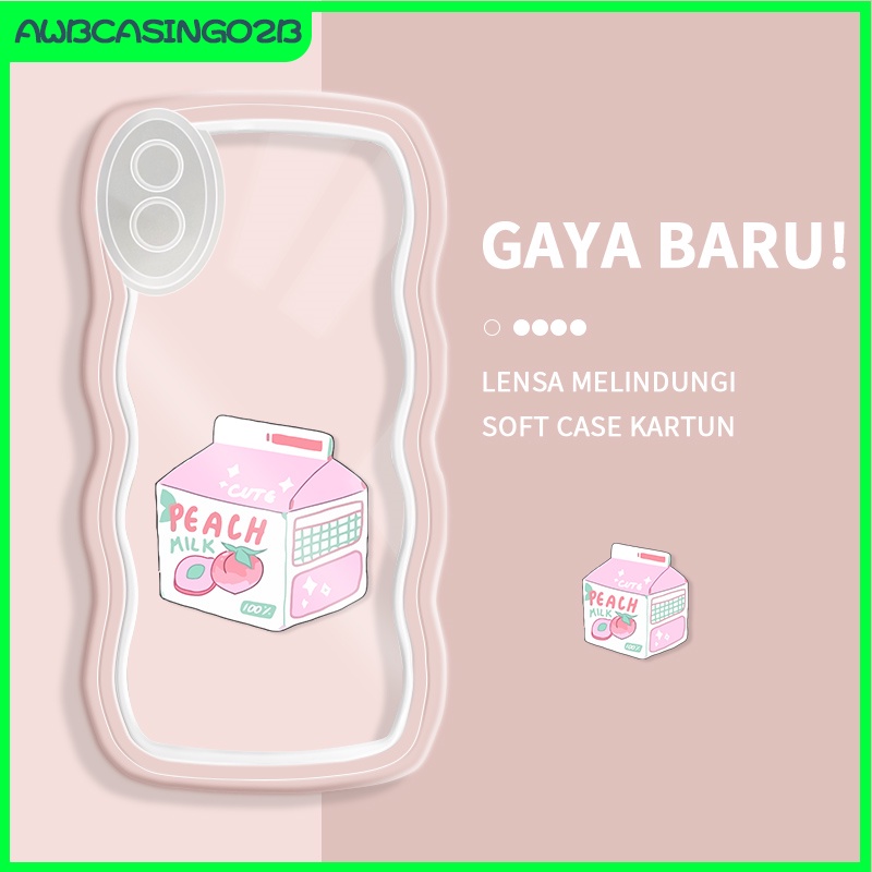 Casing Ponsel untuk Redmi 9A 5A 8A 10C 9C 6A 7 K40S Note 4 8 9 10 11 Pro Case Kartun Lucu Beruntung 