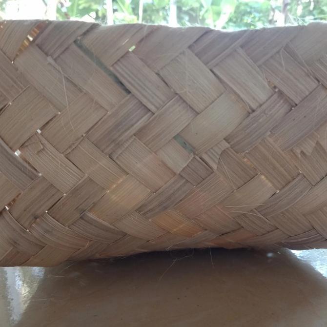 besek bambu 18 x 18 cm satuan / pipiti bambu homemade