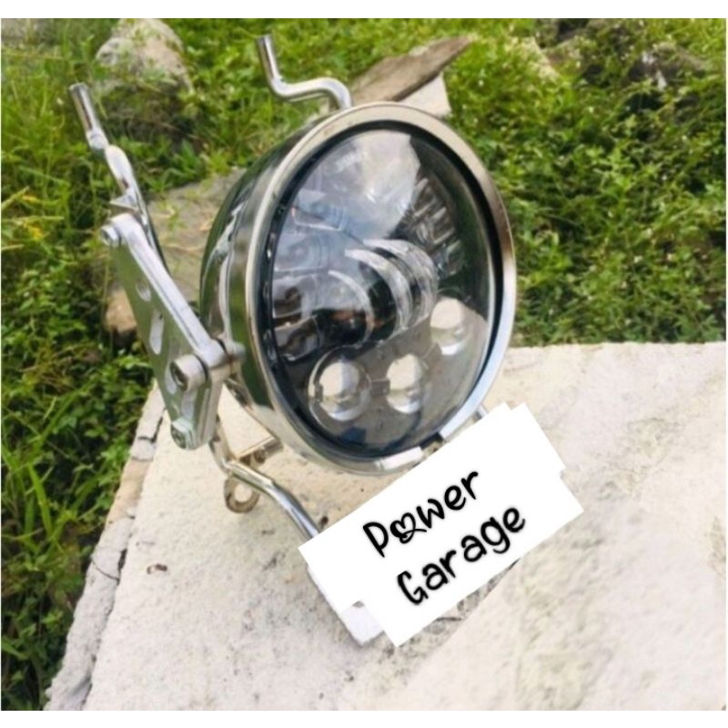 Lampu Depan Daymaker 16 LED PNP Tiger Megapro Cb Cb100 Byson Kualitas Terbaik