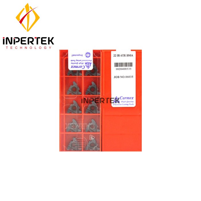 Insert 22 IR 6 TR CARMEX Pahat Bubut 22IR Ulir DALAM Drat Trapesium