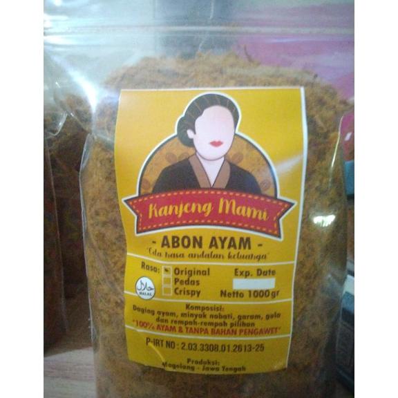 

Abon Ayam Kanjeng Mami 1000gram Best Seller