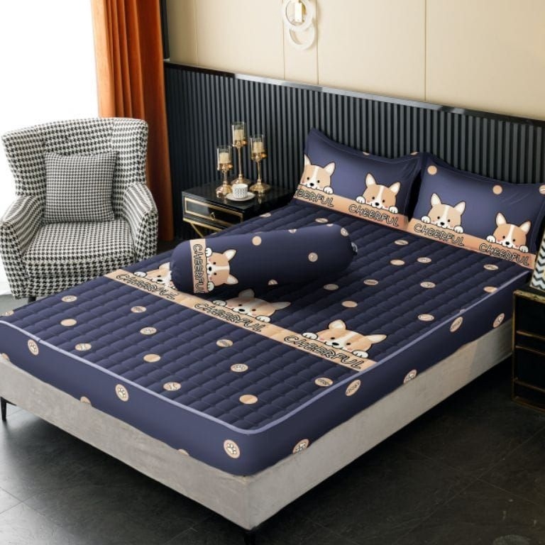 TERBAIK sprei waterproof 180x200, 160x200, 120x200, 200x200 / sprei anti geser/sprei anti ompol