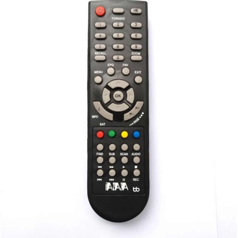 Remote STB Tanaka Body Oval New DVB-T2 Set Top Box Digital