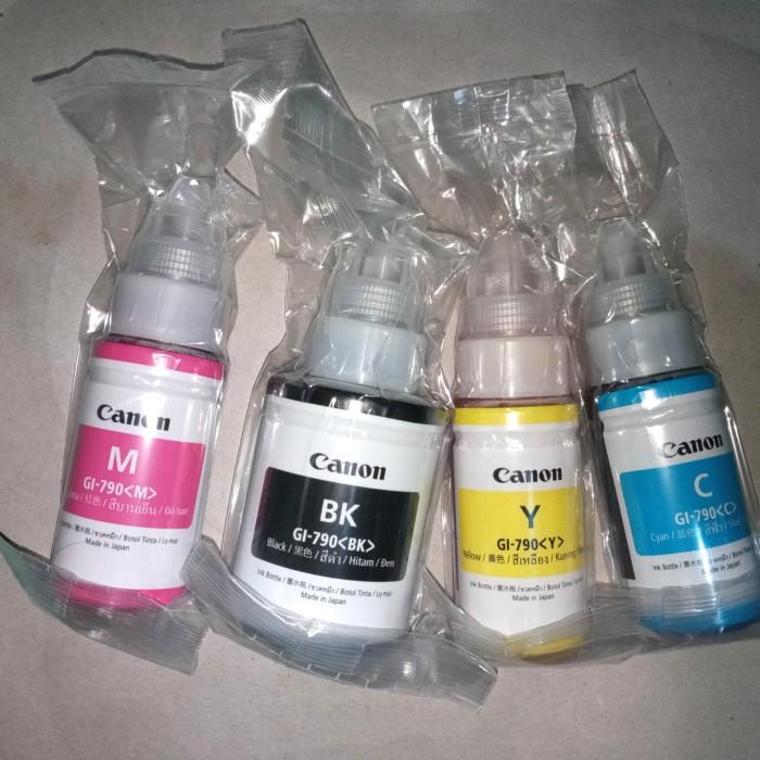 Tinta Canon Gi 790 Printer G1010 G2010 G3010 Original