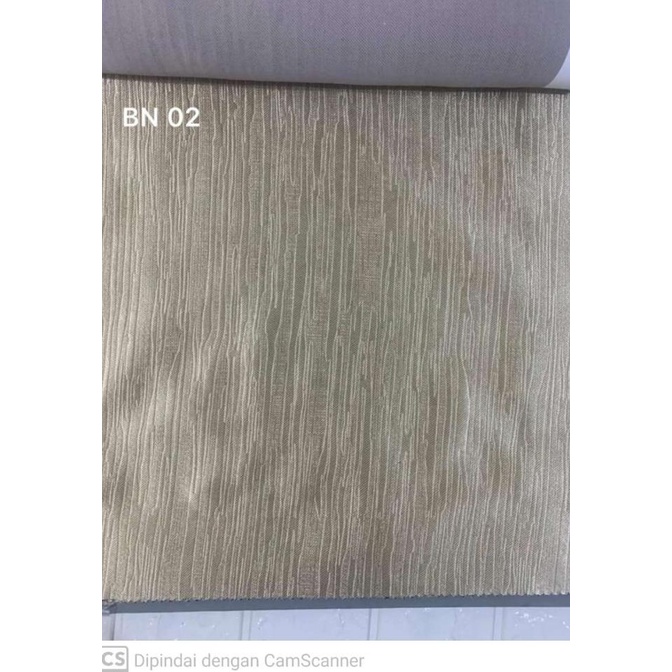 Bahan kain Gorden meteran blackout 80% (import)