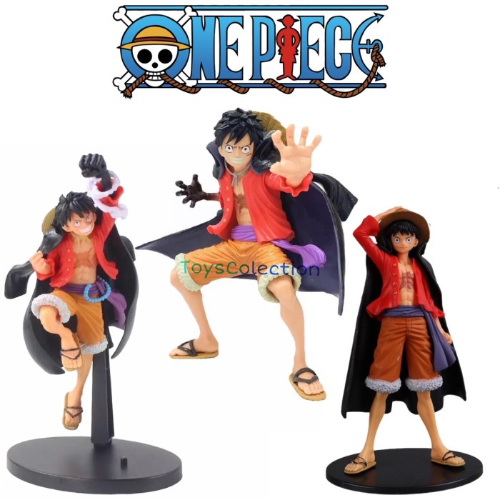 Terlaris Action Figure Monkey D Luffy One Piece 50Th Anniversary Abiliators