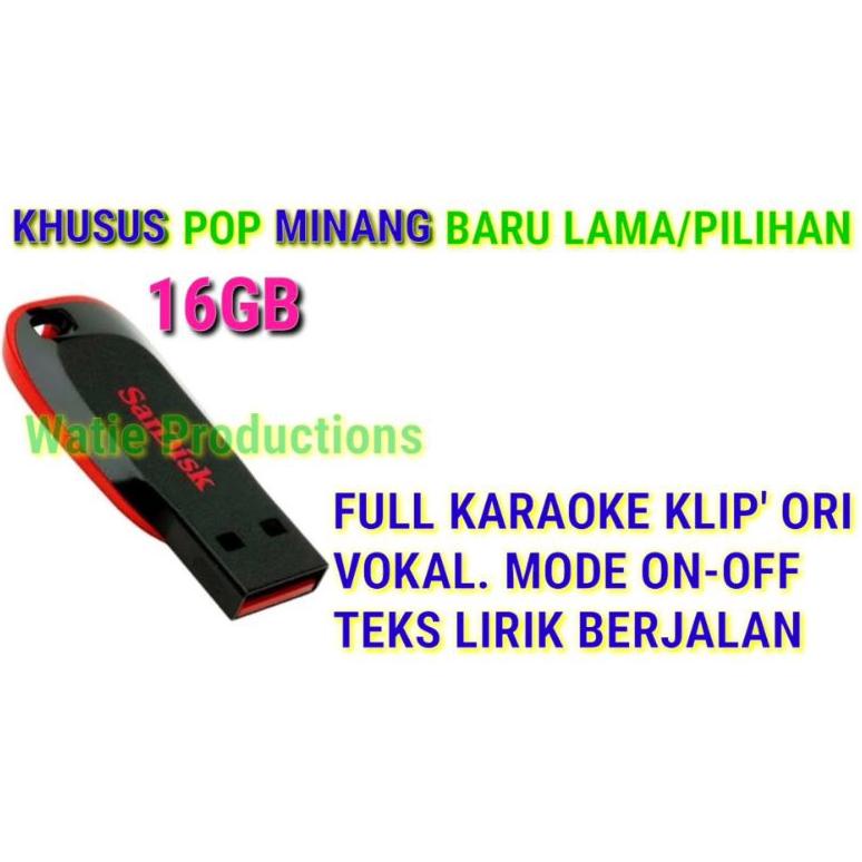 New Flashdisk Lagu Pop Minang Pilihan