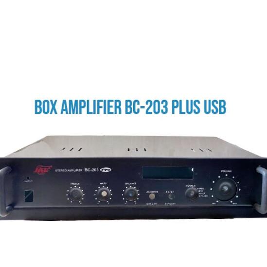 Laris Box Stereo Amplifier Bc-203 Plus Usb