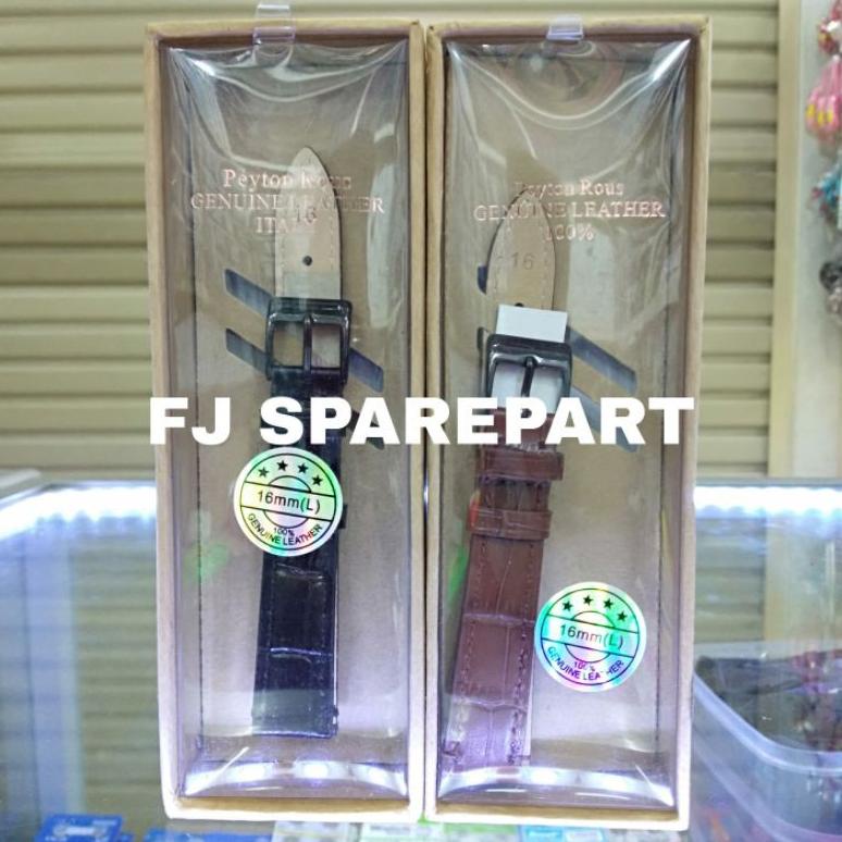 7.7 Termurah Tali Jam Tangan Kulit Peytonrous motif kulit buaya