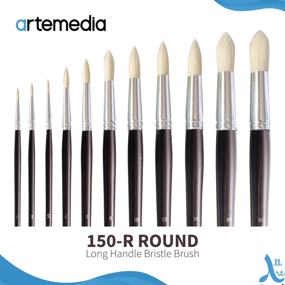 

Kuas Lukis Artemedia 150R Round Bristle Brush ‣ MNT.2Jn23ᶠ