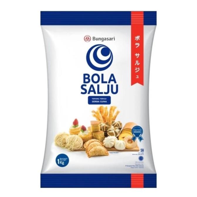 

Ready oke] Terigu Bola Salju Protein Sedang 1 kg