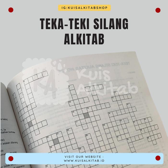 

Teka Teki Silang Alkitab/Kuis Alkitab/Buku Kristen/Tts Alkitab