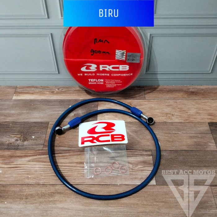 SELANG REM RCB 900 950 MM 90 95 CM SELANG REM RCB TEFLON BRAKE HOSE