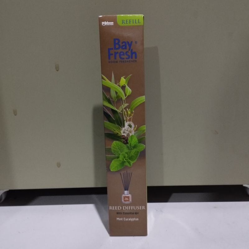 Bay Fresh Reed Diffuser Refill Pengharum Ruangan Mint Eucalyptus