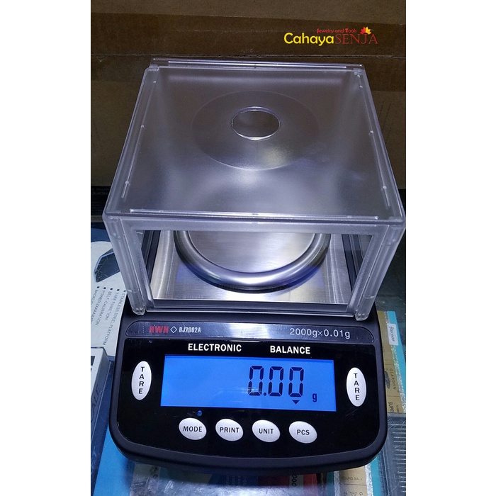 Timbangan Digital HWH 2000g akurasi 0.01g / Timbangan Emas DJ2002A