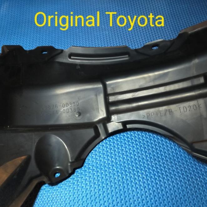 Liner Fender Spakbor Sepakbord Depan Yaris Vios Limo Gen 3 Original