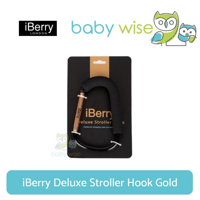 Stroller Iberry Deluxe Stroller Hook Gold