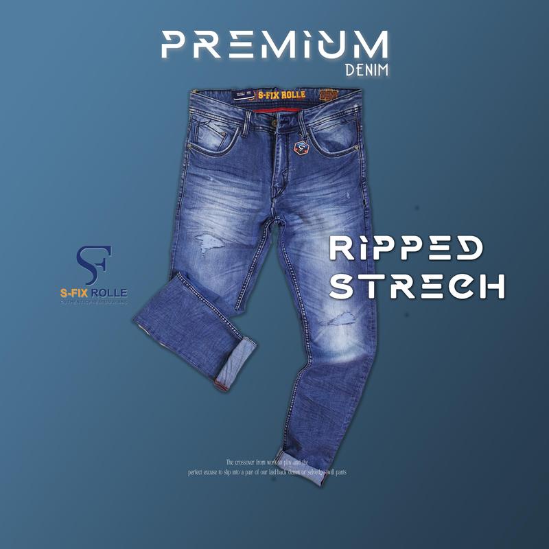 NO.22 CELANA SOBEK STRET PREMIUM SFIX ROLLE REGULER FIT 28-33