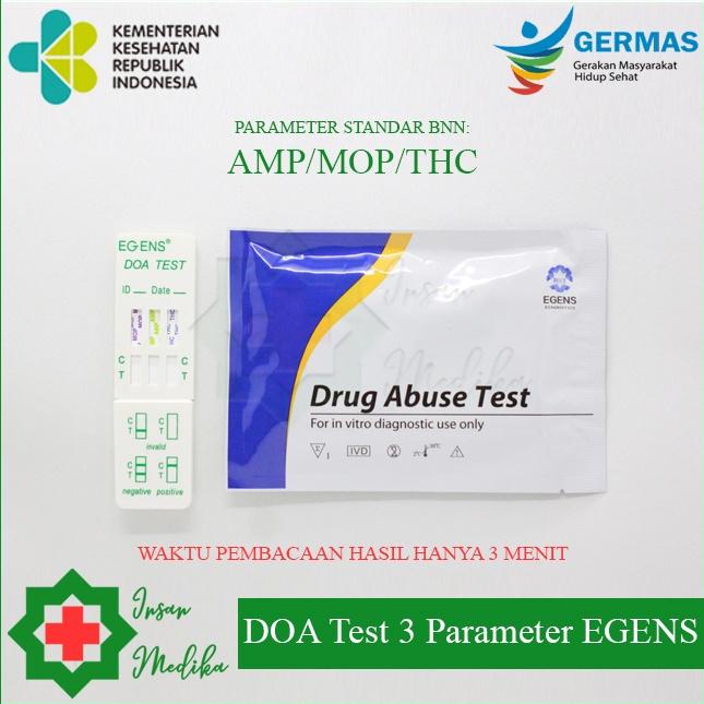 Sale 7.7 Alat Tes Narkoba BNN Lengkap 3 | 5 | 6 | 7 Parameter EGENS | PCS