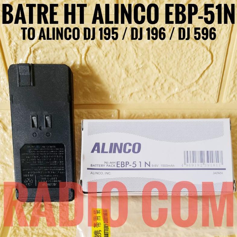 Sale Batre Ht Alinco Dj 196 / Batre Ht Alinco Dj 195 - Alinco Dj596 Alinco Ebp 51N