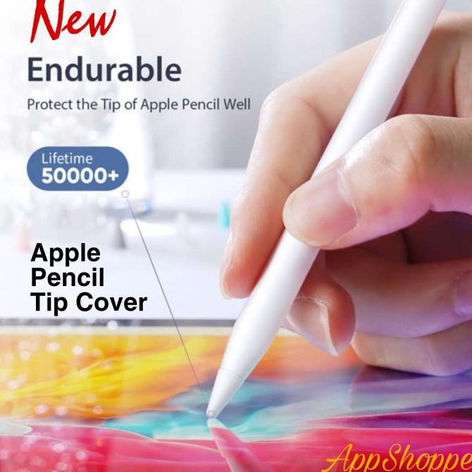 

Terlaris Apple Pencil Gen 1 2 Tip Nib Cover Protection Case NEW 8PCS PACK SALE